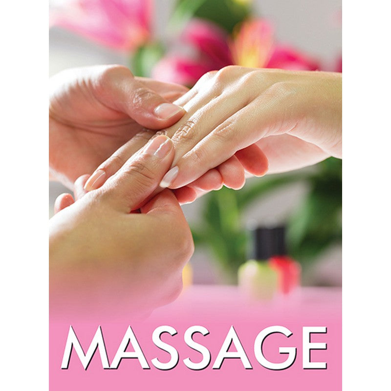 Holographic Window Decal - Massage - H-10 B